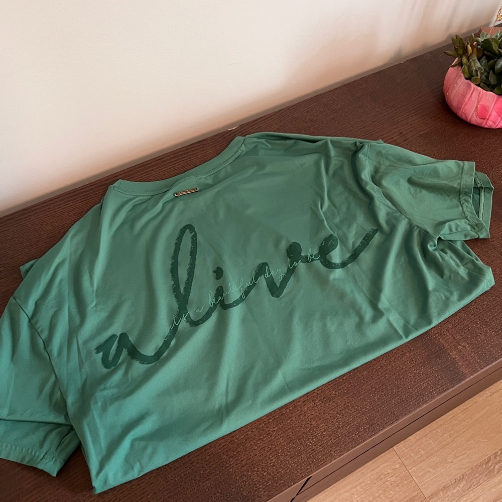 Gymshark Whitney Simmons Green Short Sleeve Tee